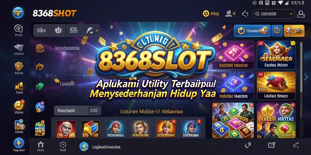Tampilan antarmuka intuitif dari 8368SLOT saat digunakan.