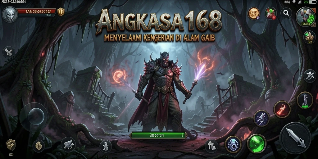 Pengambilan gambar dari gameplay ANGKASA168 yang menakutkan.