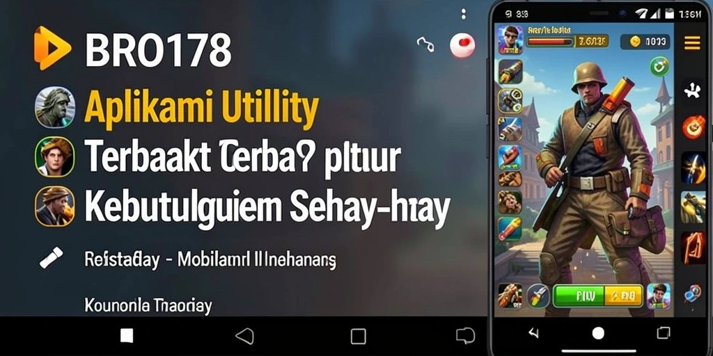Tampilan antarmuka BRO178 yang simpel dan fungsional.
