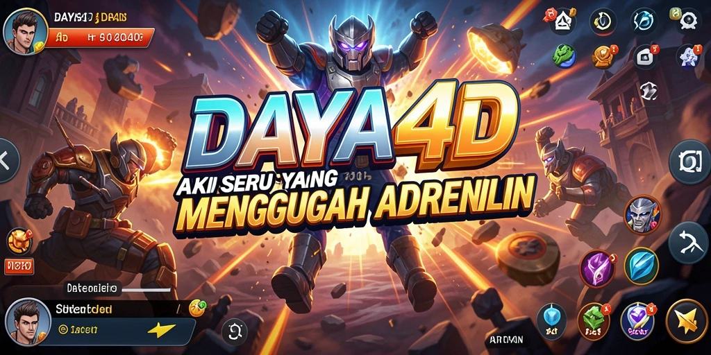 Gameplay DAYA4D yang seru dan menegangkan.