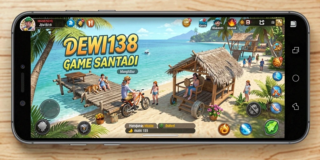 Tampilan gameplay DEWI138 yang mengasyikkan dan penuh warna.