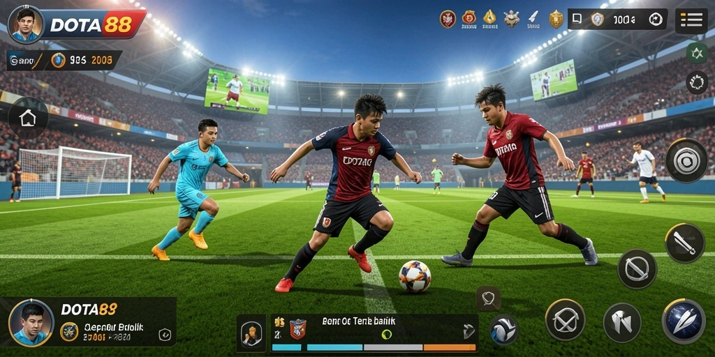 Gameplay menarik di DOTA88 dengan aksi sepak bola yang mendebarkan.