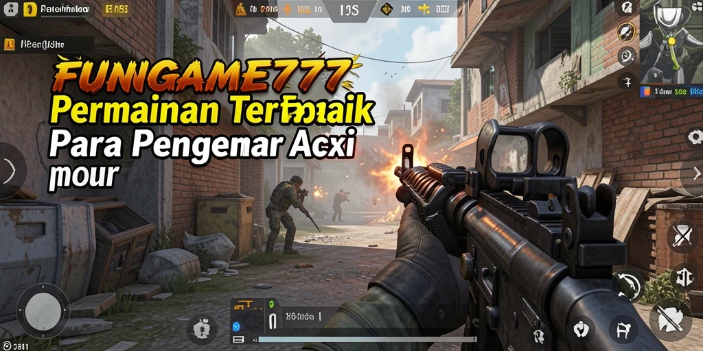 Tangkapan layar menampilkan aksi mendebarkan dalam FUNGAME777.