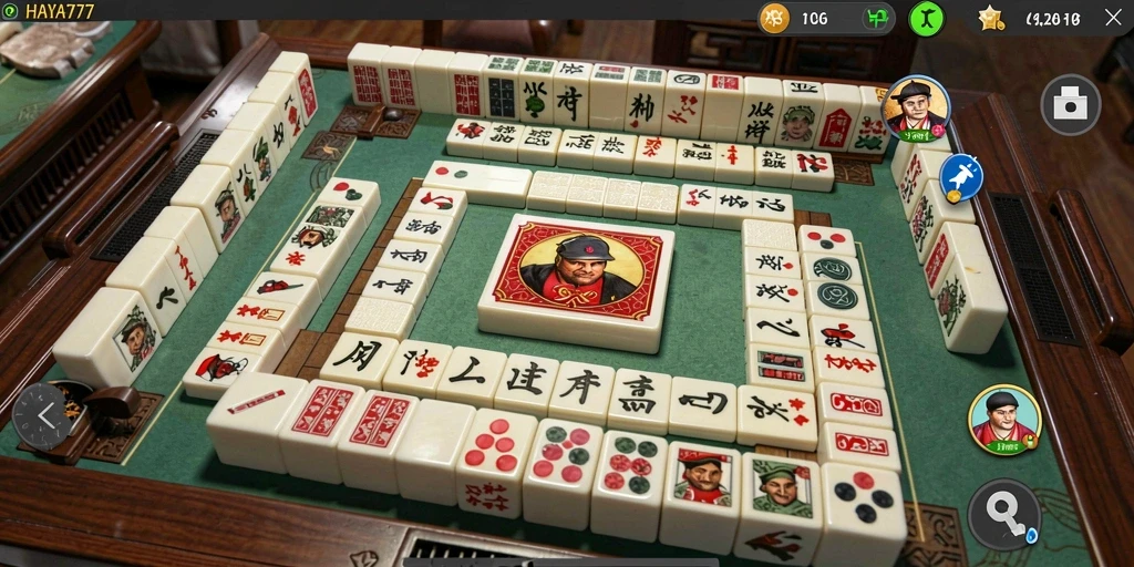Tampilan gameplay HAYA777 dengan strategi Mahjong mengasyikkan.