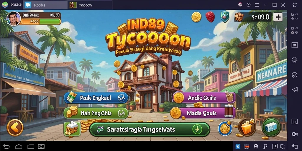 Tangkapan layar gameplay Tycoon yang menarik dan interaktif.