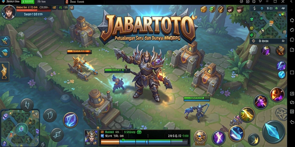 Screenshot gameplay JABARTOTO menampilkan aksi seru dalam petualangan MMORPG.