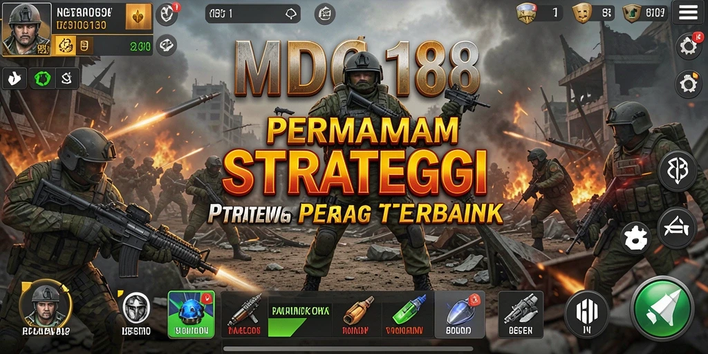 Tangkapan layar gameplay MDG188 menunjukkan pertarungan epik dan strategi yang mendebarkan.