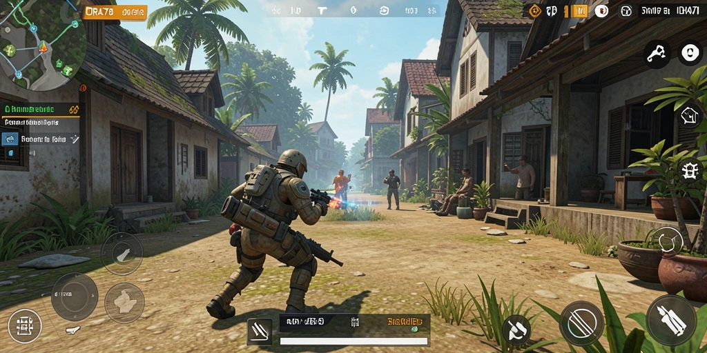 Screenshot utama gameplay ORA78 yang menunjukkan pengalaman simulasi yang mendalam.