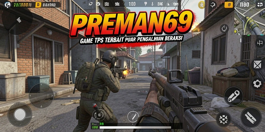 Gameplay seru di PREMAN69 dengan aksi tembak-menembak.