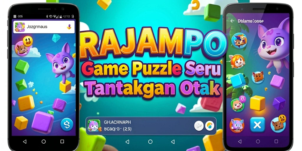 Screenshot RAJAMPO menampilkan gameplay menarik dan tantangan puzzle.