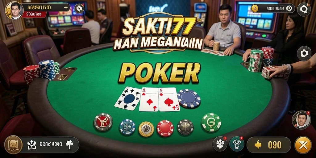 Tampilan antarmuka gameplay SAKTI77 yang menarik dan interaktif.