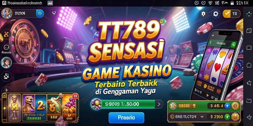 Tampilan gameplay menarik dari game Kasino TT789.