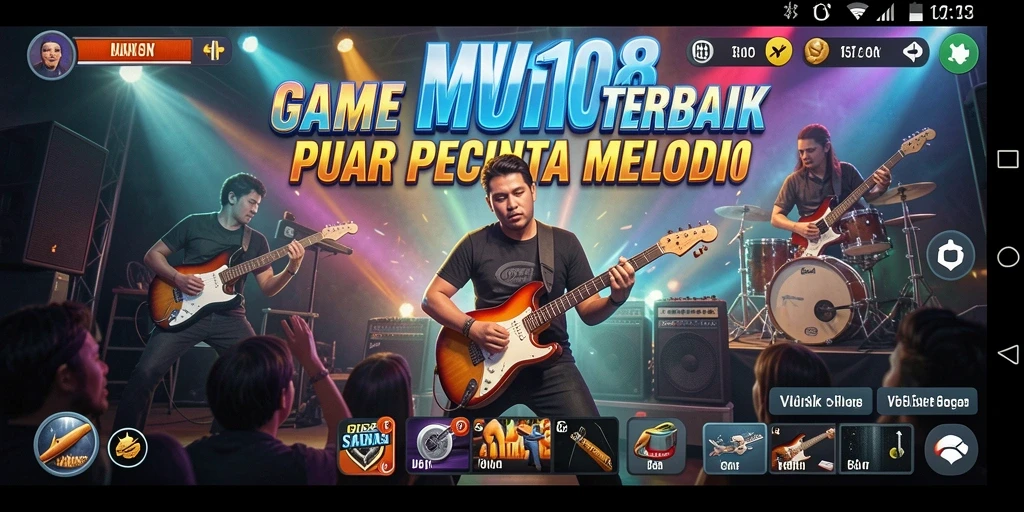 Tampilan gameplay VW108 yang penuh warna dan interaktif.