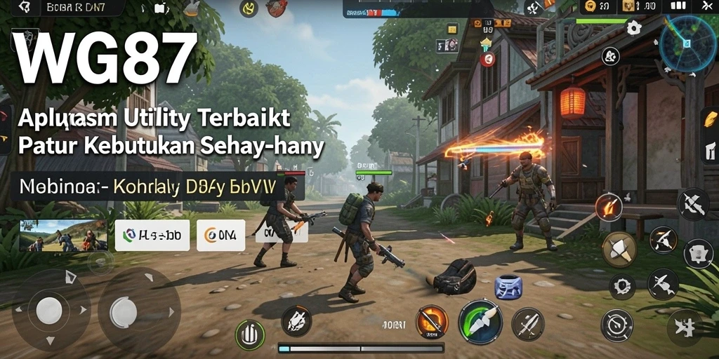 Tampilan antarmuka aplikasi WG87 yang intuitif dan mudah digunakan.